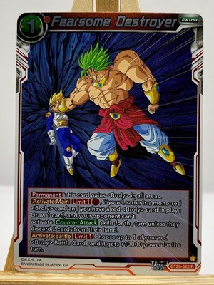 Dragon Ball Super CCG Fearsome Destroyer BT29-022 R Foil Anime Card