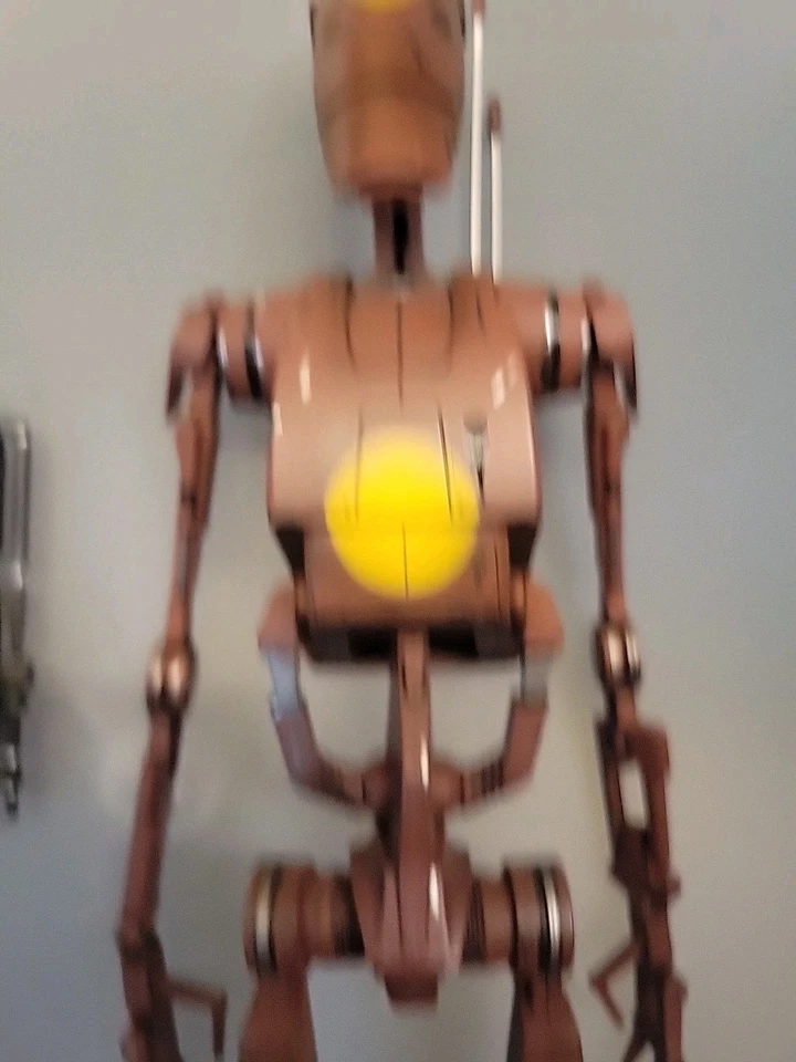 Figura suelta holograma comandante droide de batalla y conde Dooku 1/6 Sideshow Geonosis Foto 3 de 4