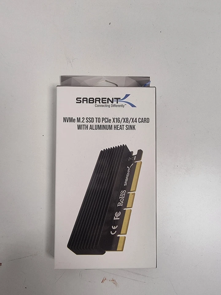 KINGSTON NV2 M.2 500GB Solid State Drive SSD & Sabrent M.2 SDD to PCIe Adapter - Image 3 of 3
