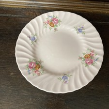 Vintage Minton Pale Pink Bone China 7” Plate