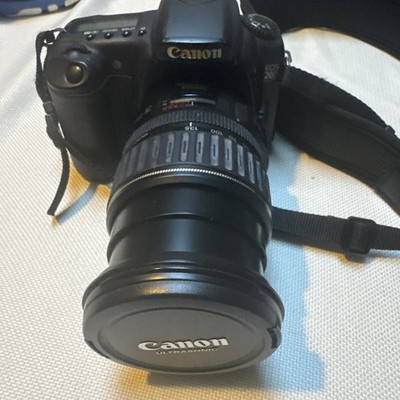 Canon EOS 20D With 28-135mm Ultrasonic Lens w/ Battery Tested Works