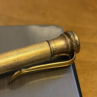 S.T. Dupont Vintage rolled gold mechanical pencil 24.09 grams