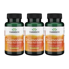 Swanson D-Limonene - Orange Peel Extract Supplement Promoting Cellular Health -