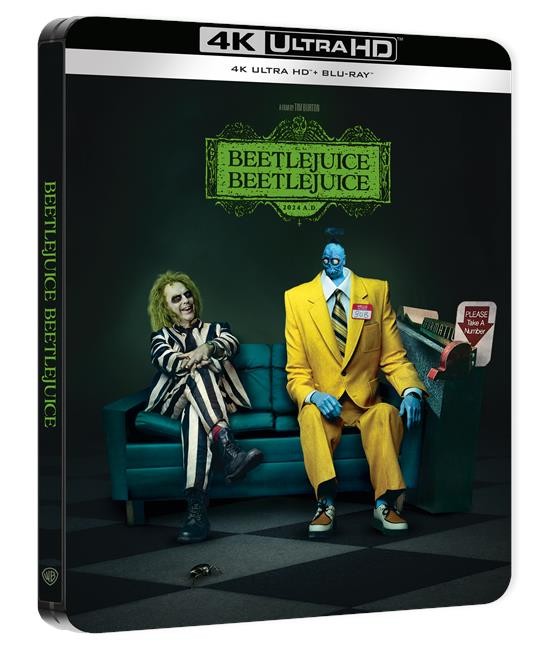 Beetlejuice Beetlejuice (Steelbook 2) (4K Ultra Hd + Blu-Ray) (Blu-ray)