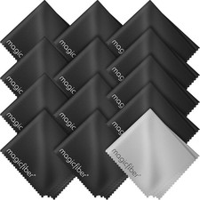 13pk, Eyeglass Wipes, Glasses Cleaner, MagicFiber Microfiber Cleaning Cloth