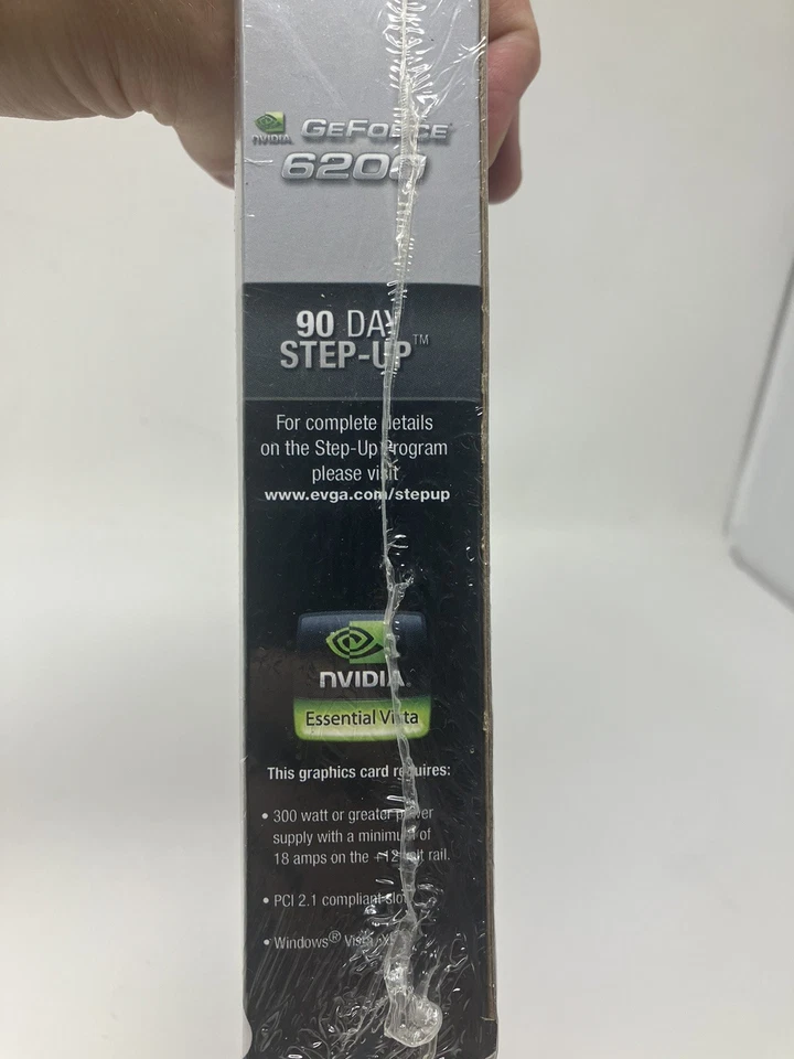NEW EVGA GeForce 6200 512MB DDR2 PCI 90 Dat Step-Up 512-P1-N402-LR Graphics Card - Image 4 of 4