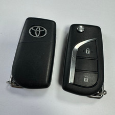 GENUINE TOYOTA 2 BUTTON REMOTE FLIP KEY FOB TESTED + WORKING TOKAI RIKA B3W2F2R