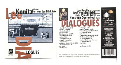 LEE KONITZ: DIALOGUES - 1998 CHALLENGE CD / VG+