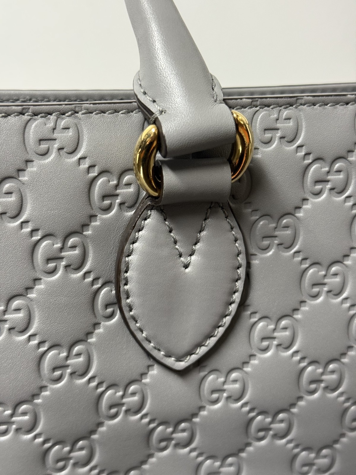 Gucci Signature Convertible Bag Guccissima Leather Large thumbnail 10