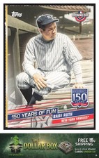 2019 Topps Opening Day 150 Years of Fun #YOF-5 Babe Ruth - New York Yankees