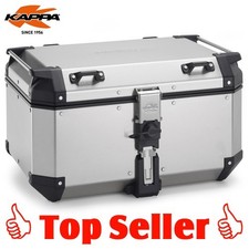 KAPPA KVG580A Monokey Topcase K'VOYAGER in Aluminium silber Natur, 58 Liter