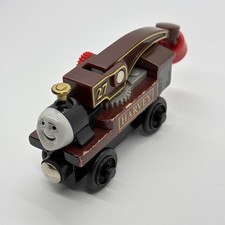 Thomas & Friends Harvey Wooden Crane Train Le...