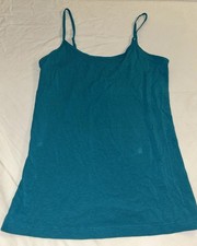 Time And Tru Small 4-6 Blue Tank Top Spaghetti Strap Camisole
