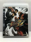Street Fighter 4 IV (PlayStation 3, 2009) Complete w/ Manual - Tested Working