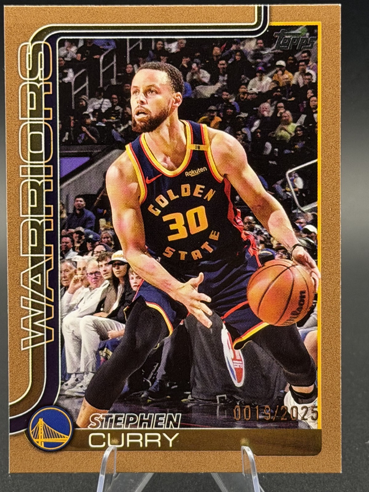 2025-26 Topps - Stephen Curry #135 Gold /2025 Warriors