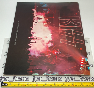 KISS First JAPAN TOUR 1977 PROGRAM Book Vintage Booklet Pamphlet