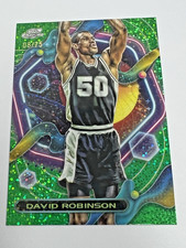 2024 Topps Cosmic Chrome - David Robinson - Green Space Dust #112 Spurs /75