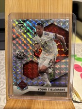 2021-22 MOSAIC FIFA ROAD TO WORLD CUP YOURI TIELEMANS MOSAIC PRIZM #189 BELGIUM
