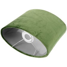  Lamp Accessory Velvet Lampshade Narrow Lampshades for Floor Oval Bedside