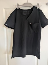 Figs Black Catarina scrub Top Technical Collection FW1000 size XS