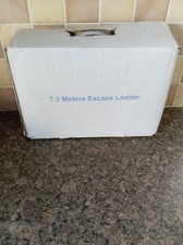 Fire Escape Ladder 3 Storey 7.3 Meters Emergency Window Escape ladder Never Used