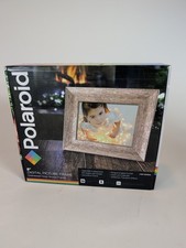 Polaroid 8 inch Digital Frame - Distressed Gray