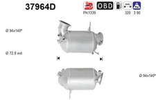 AS Katalysator 37964D für VW TRANSPORTER T6 CARAVELLE Bus SGB SGJ SHB SHJ SGF