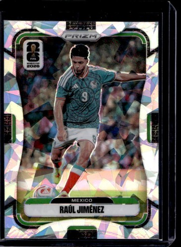 2026 Panini Prizm World Cup Raul Jimenez Cracked Ice #/23 Mexico