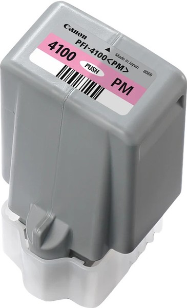Original Canon Pfi-4100Pm Magenta (Foto) Druckerpatrone 6782C001-image
