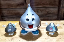 Vintage 1995 Hershey's Kiss Rotating Chocolate Candy Dispenser & Friends