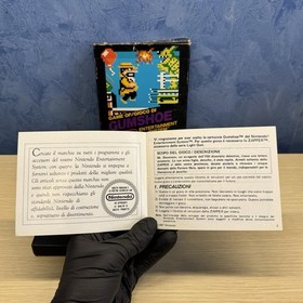 Gumshoe Nintendo NES PAL A ITA Italiano COMPLETO Mattel Con Manuale