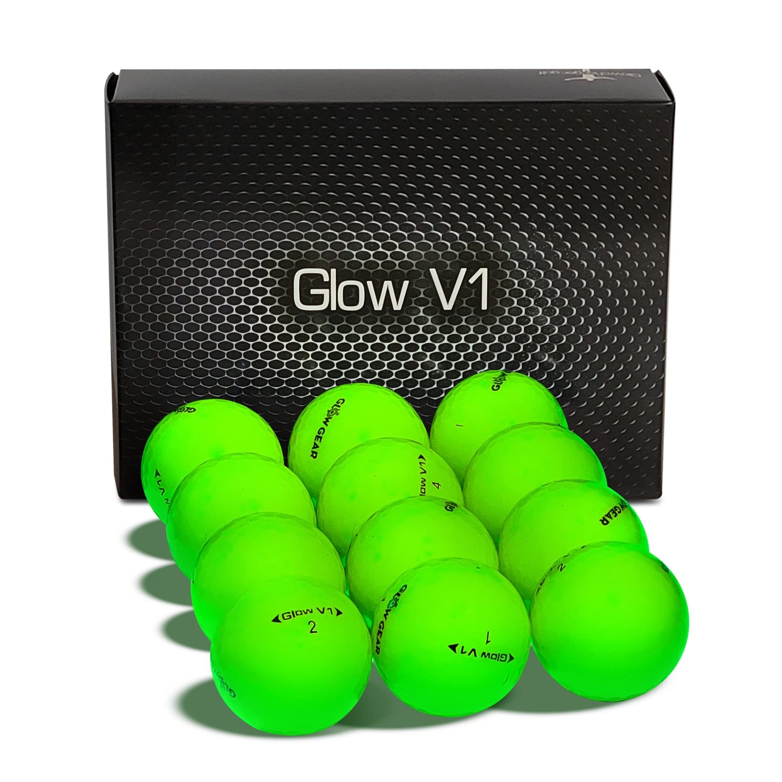 - Glowv1 Night Golf Balls, For Men And Women, Glow In The Dark With Full Co