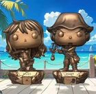 Funko Pop! Plus One Piece Nami and Usopp - 2015, 2016 (Bronze) in Protection