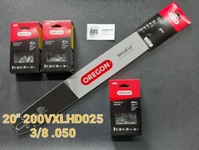 20" Oregon Stihl MS462 461 Chainsaw Bar & 3 Chains 200VXLHD025 3/8 050 72