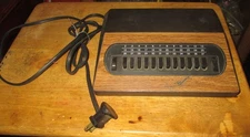 vintage woodgrain cable tv converter General Instrument Cable Box JSX-3