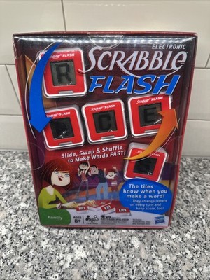 Hasbro Scrabble Flash Handheld Electronic Game New