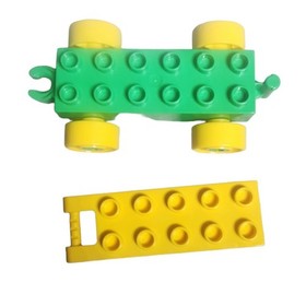 42 of 45 Bricks from Lego Duplo 10837 Santas Winter Holiday No box/manual