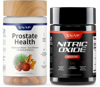 #ad #ad Snap Supplements Nitric Oxide Booster90ct Prostate Health Bundle $16.89