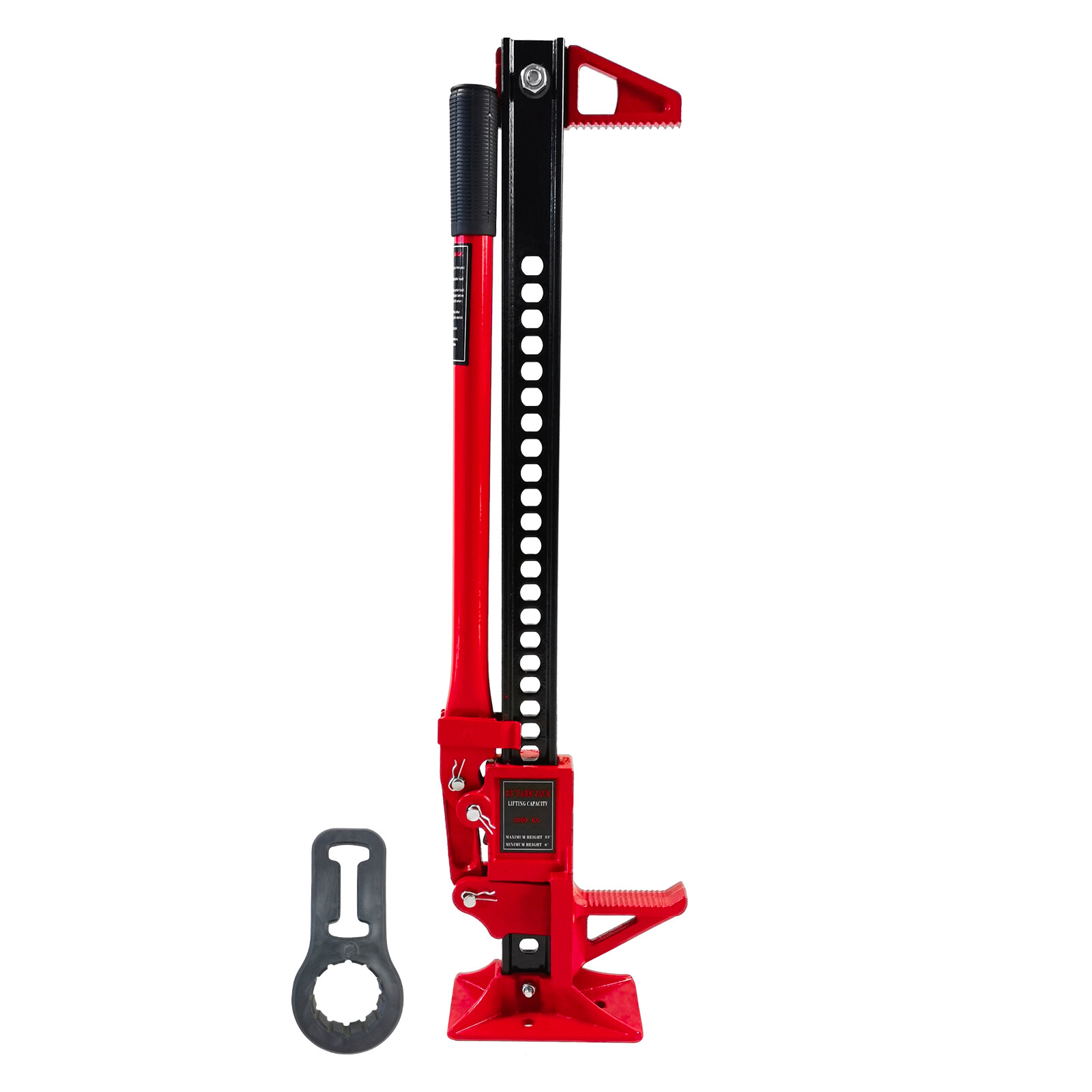 Universal 3 Ton Off Road Ratcheting Farm Jack Truck High 60