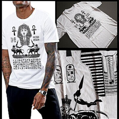 Egyptian t-shirt Egypt Hieroglyphics Ancient Kemet Pharoah Ankh Lion Ankh tee