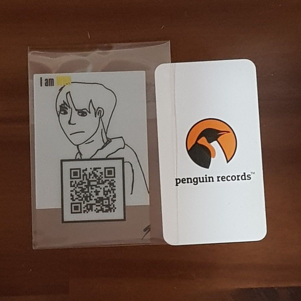 STRAY KIDS - I AM WHO 2nd MINI ALBUM I.N QR PHOTO CARD SELF