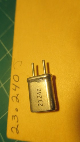 vtg Radio Crystal 23,240 mhz częstotliwość - Zdjęcie 2 z 3