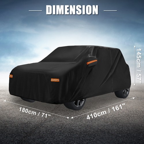 Waterproof 210D-PU Oxford Car Cover for Mini Cooper 2 Door 2002-2021 Door Zipper - Bild 3 von 8