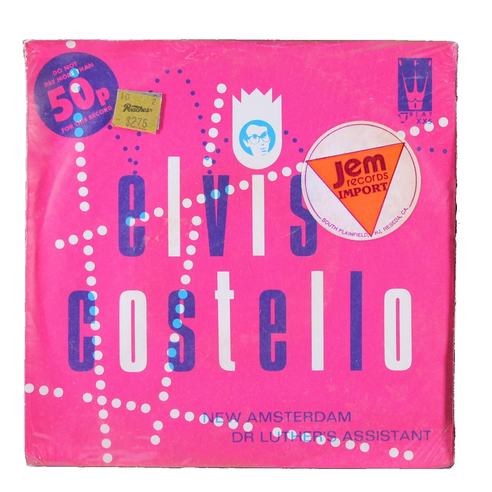 45 RPM Speed Elvis Costello Vinyl Records