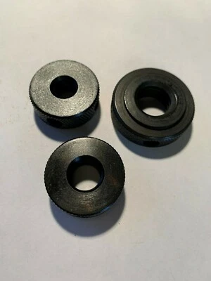TQM KNURLED NUT, KN, 3/8, 1/2, 5/8