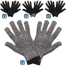 Mens Thermal Gloves Winter Wooly Warm Heat Insulator Stretch Thick Knitted Glove