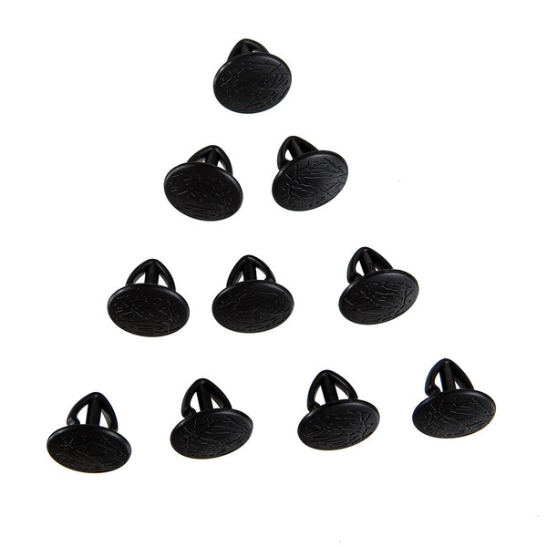 T3 Clips FüR Verkleidung Set Zu 10 StüCk , Schwarz, Verglnr. 251867299 01C-image