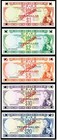 Fiji 1 2 5 10 20 Dollars ND(1974) P71bs P72cs P73cs P74cs P75cs AUNC / Specimen — photo 1