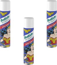 3-BATISTE DRY SHAMPOO 6.73 OZ EACH WONDER WOMAN NEW