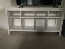 wunderschönes Sideboard Kommode Vitrine weiß Echtholz